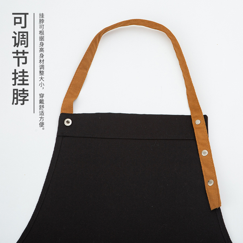 Delantal cocina casera lindo estilo japonés impermeable a prueba de aceite imprimible ropa de trabajo abrigo de moda de estilo coreano de las mujeres para adultos