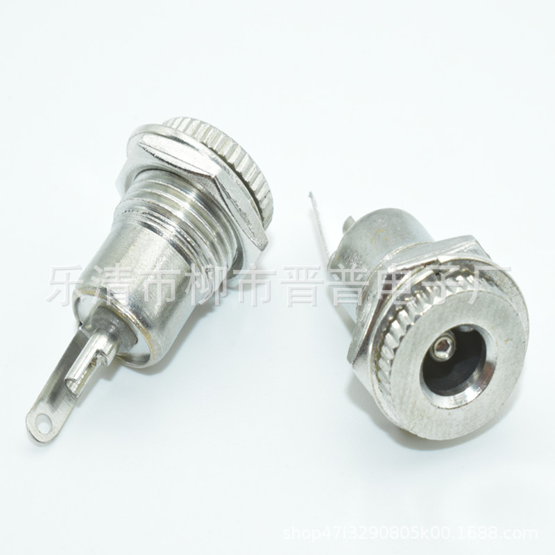 DC电源插座 DC-099 全铜3.5大电流DC插座 3.5*1.35 35135DC母座
