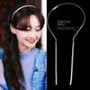 Advanced headband with tassels, universal hair accessory, high-quality style, Korean style