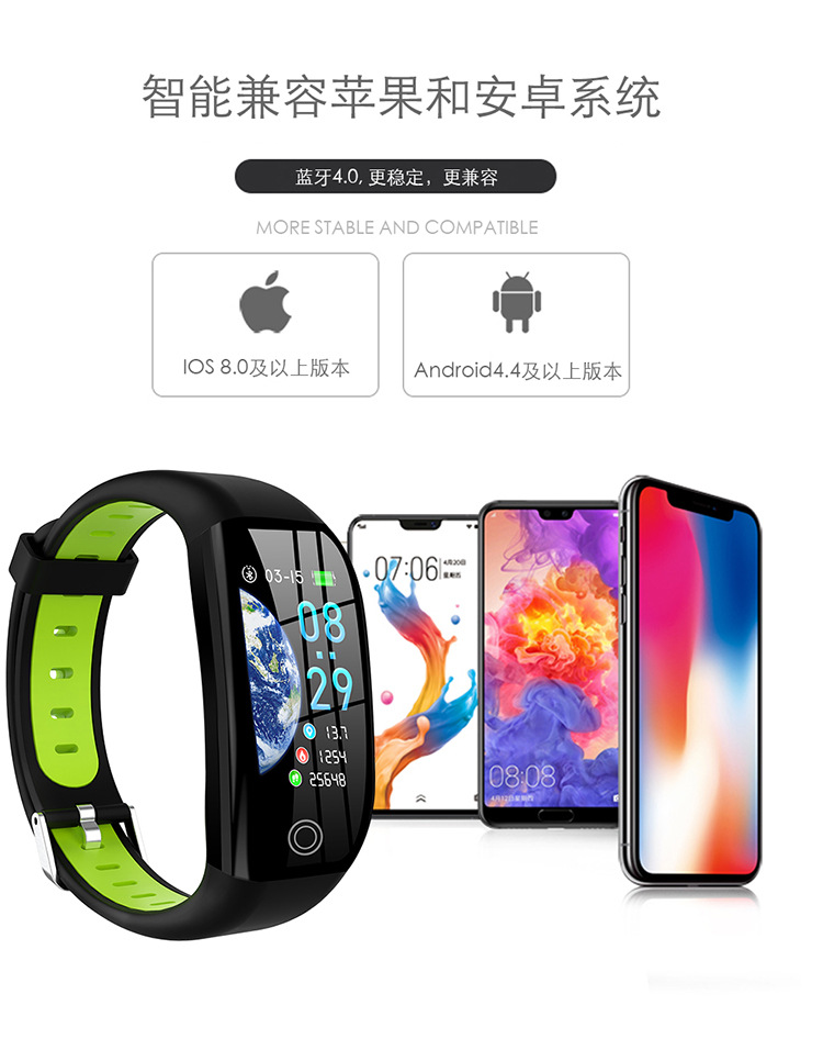 Cross-border bestseller F21 smartwatch Heart rate, Bluetooth smart bracelet, sports bracelet, watch gift factory direct sales undefined