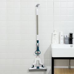 Sponge lazy mop, hand wash-free, foldable telescopic pole to squeeze water, household floor mop, water-absorbent collodion mop wholesale