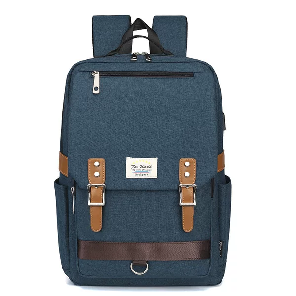 Oxford Cloth Backpack Men's USB Backpack Travel Casual Computer Student School Bag One-Piece Dropshipping Notebook