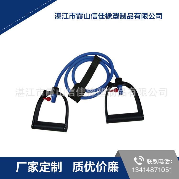 廠家供應(yīng) 可調(diào)節(jié)一字拉力器 家用健美拉力器 拉力繩