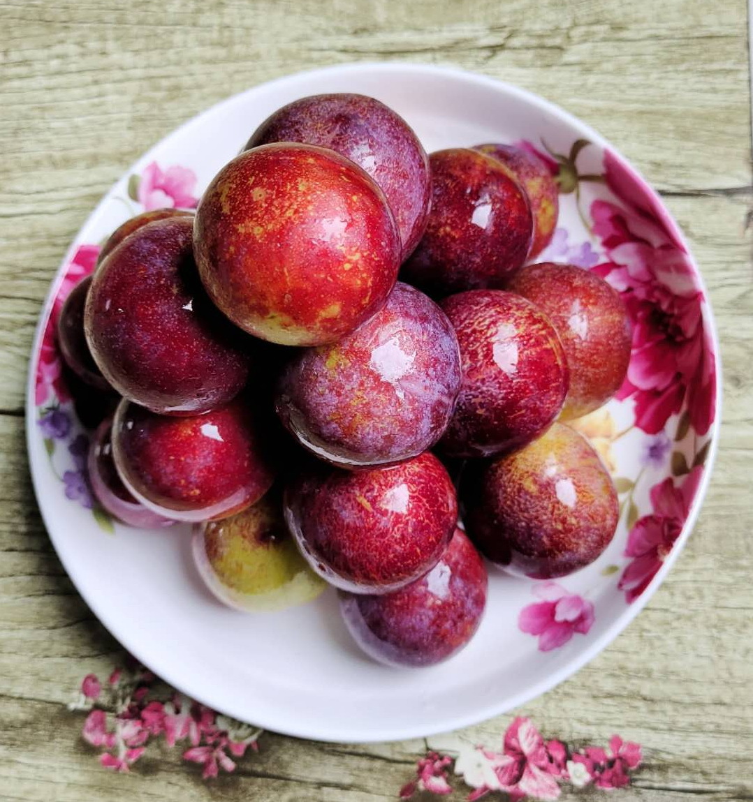 Hunan characteristic fruit Honey fresh Large fruit 10 Orchard Straight hair Crisp fruit Plums