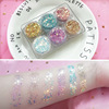 Nail sequins, gel, glue, decorations, jewelry, without glue, 6 pieces