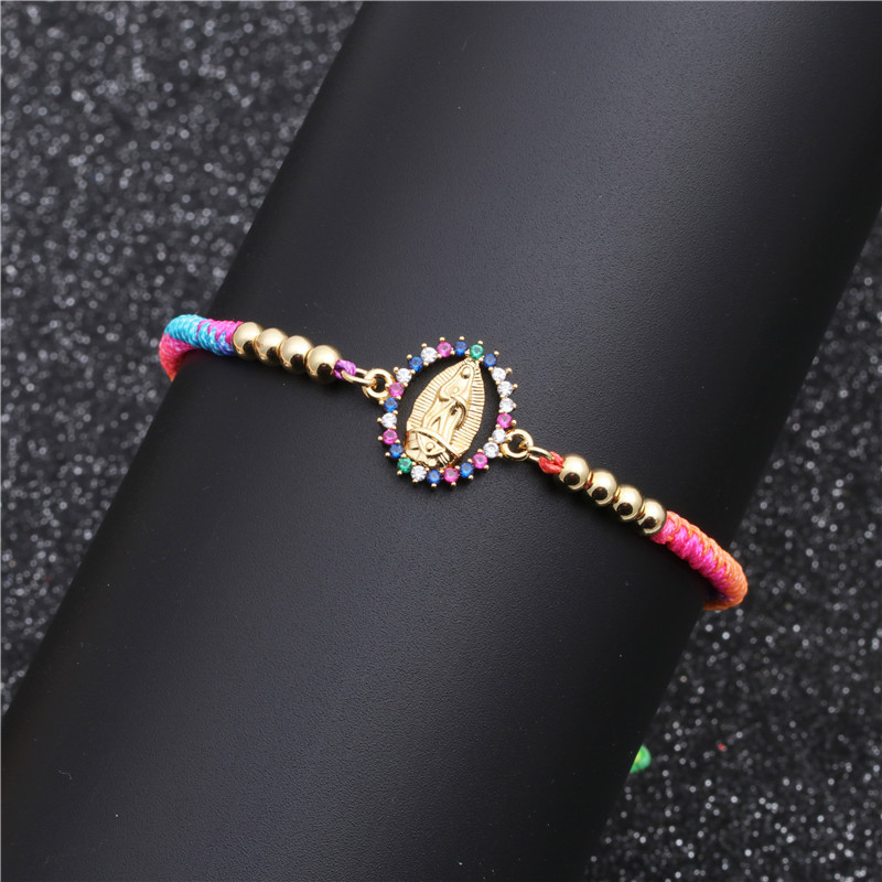 Brazilian style copper micro-set zircon adjustable bracelet Valentineu0027s Day gift wholesale nihao