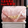 Gift box Satin Jacquard weave Silk quilt Special Offer Promotion silk Gift wrap Drainage gift quilt Silk quilt