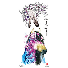 廠家批發定製紋身貼  性感女士鎖骨 花朵玫瑰花防水紋身貼