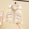韩国东大门秋冬大码羽绒棉马夹面包服背心棉衣女外穿短款马甲外套|ms