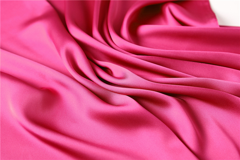 Simple solid color scarf for women, simulated silk square scarf 70cm European and American basic style with shirt, professional scarf to tie hair_voghion.com