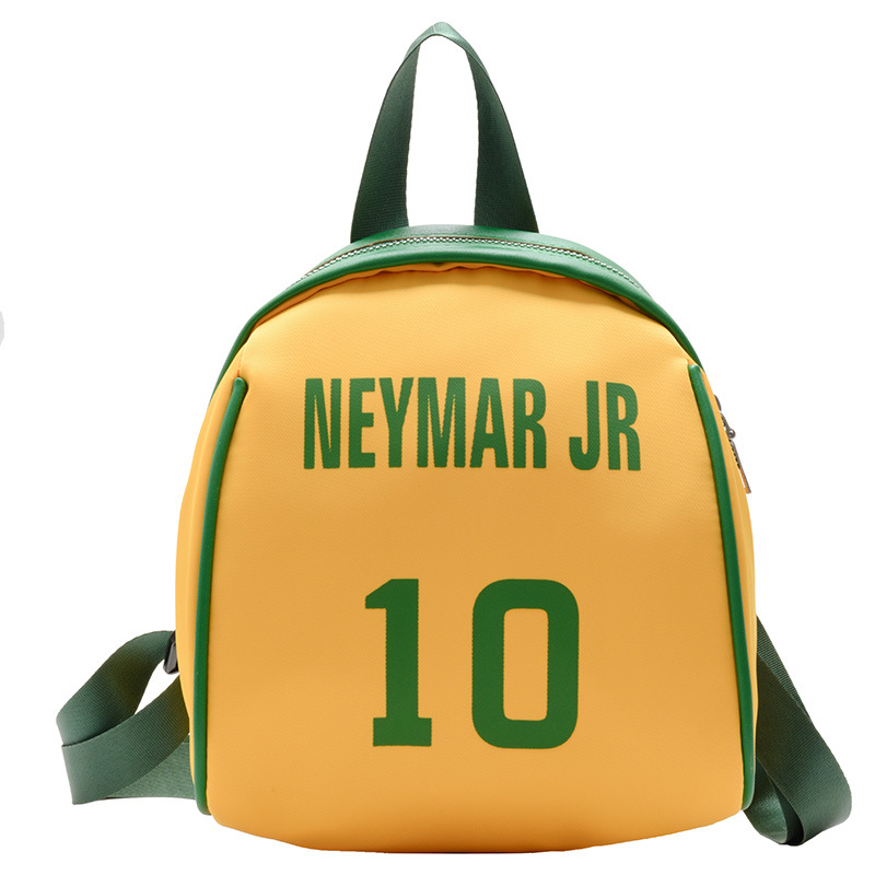 Nuevos elementos de fútbol estilo deportivo moda niños y niñas bolsa Mochila para niños de nylon para jardín de infantes 2021