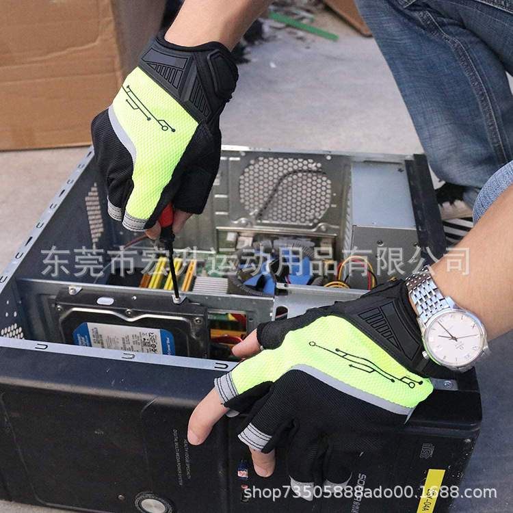 Guantes de trabajo resistentes al corte para carpintería, soldadura y mantenimiento, aptos para uso deportivo y exterior