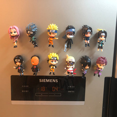 卡通動漫創意立體6款18代火影忍者磁貼冰箱貼留言貼冰箱裝飾品