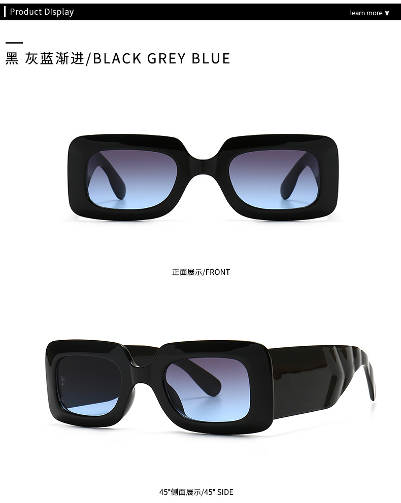 55g Weight UV400 Protection Lens Material Unisex Gender Retro, Fashion Style White, Red, Green, Black Color Retro Fashion UV400 Protection Women's Sunglasses 4