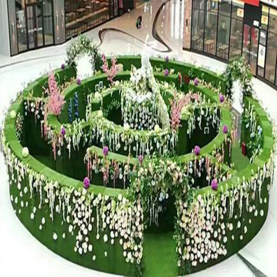 廠家直銷大型戶外迷宮場地布置定做綜合遊樂探險設施益智互動迷宮