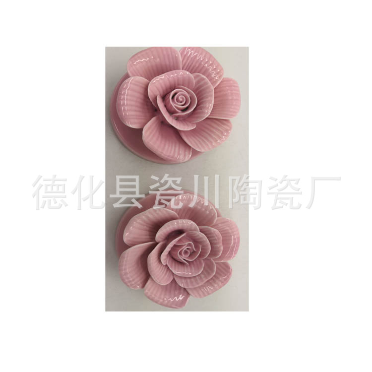 陶瓷花手工捏花