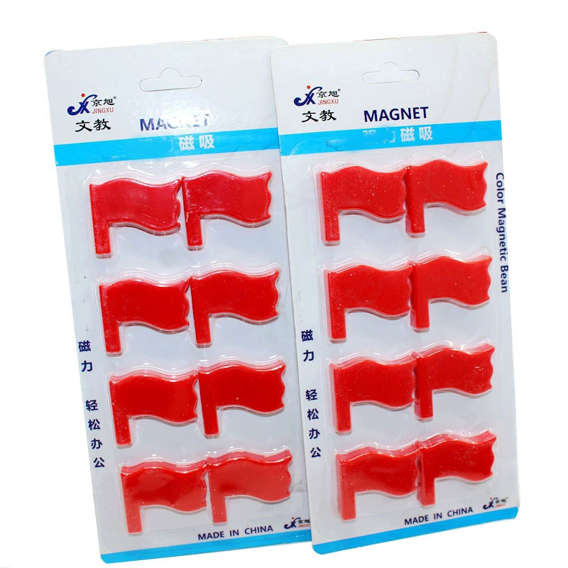 Магнитный цвет ногтей Магнитный гвоздь буквенно-цифровой красный флаг пятизвездочный символ Магнитный цвет зерна Магнитная Пряжка Белая доска Магнитные бусины