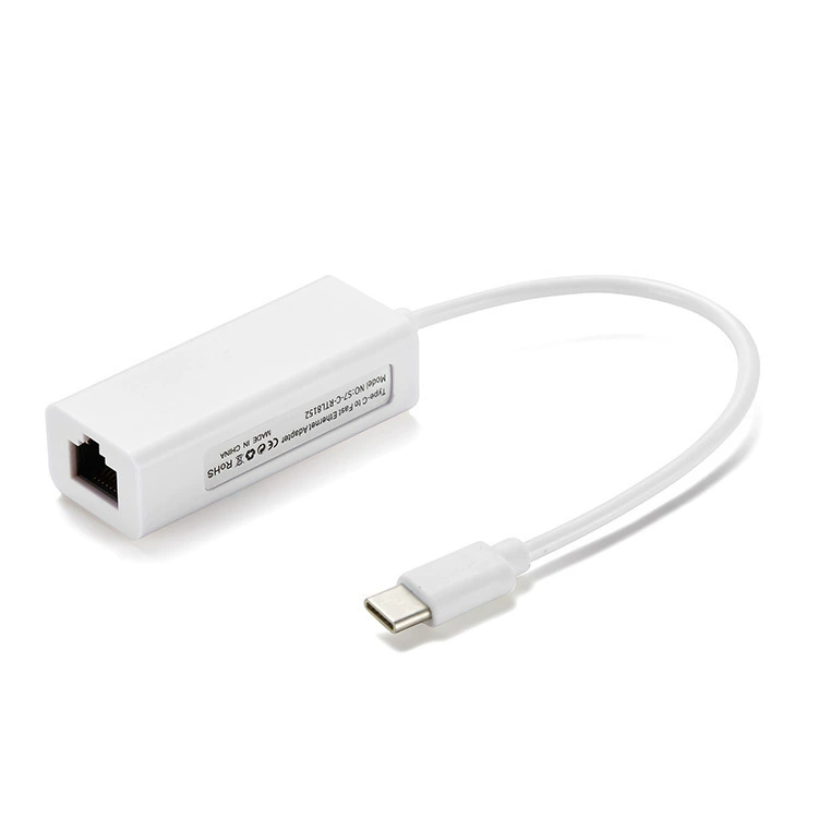 Беспроводной Type-C 100М проводная сетевая карта TYPE-C на RJ45 сетевой кабель внешний сетевой порт 8152 преобразователь
