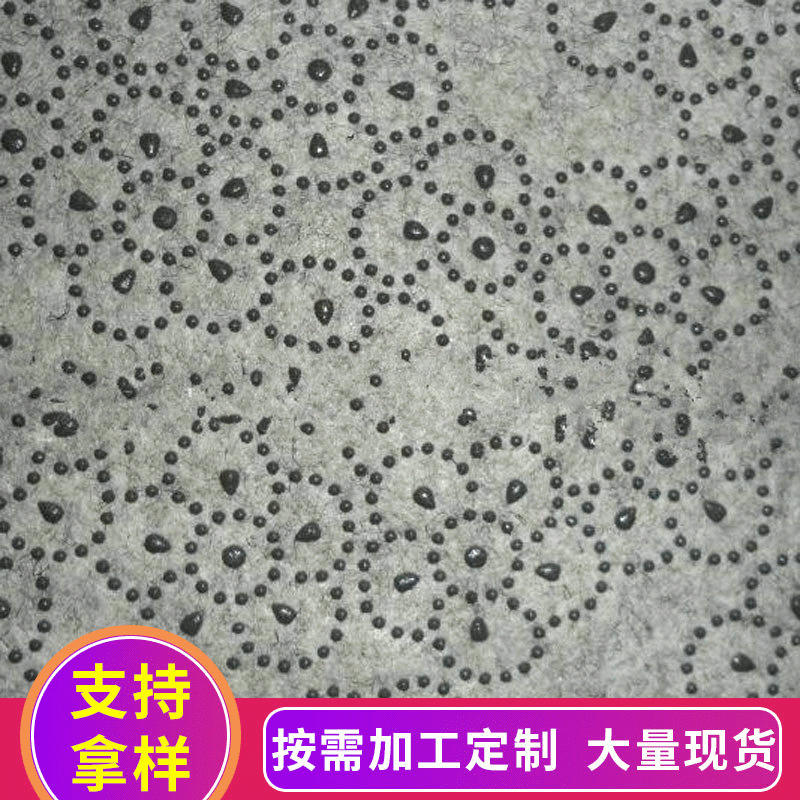 创意高密度印花无纺布 pp无纺布面料 花朵丙纶纺粘无纺布面料