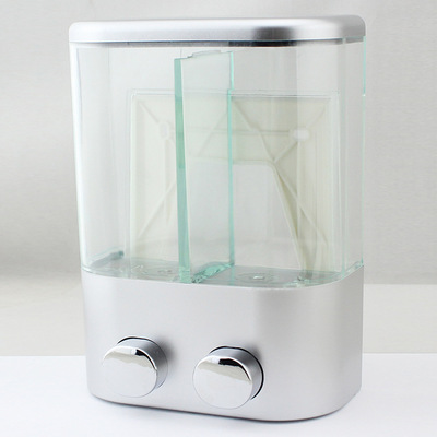 厂家专业生产 家用按压式透明皂液器 洗发水盒子 批发走量