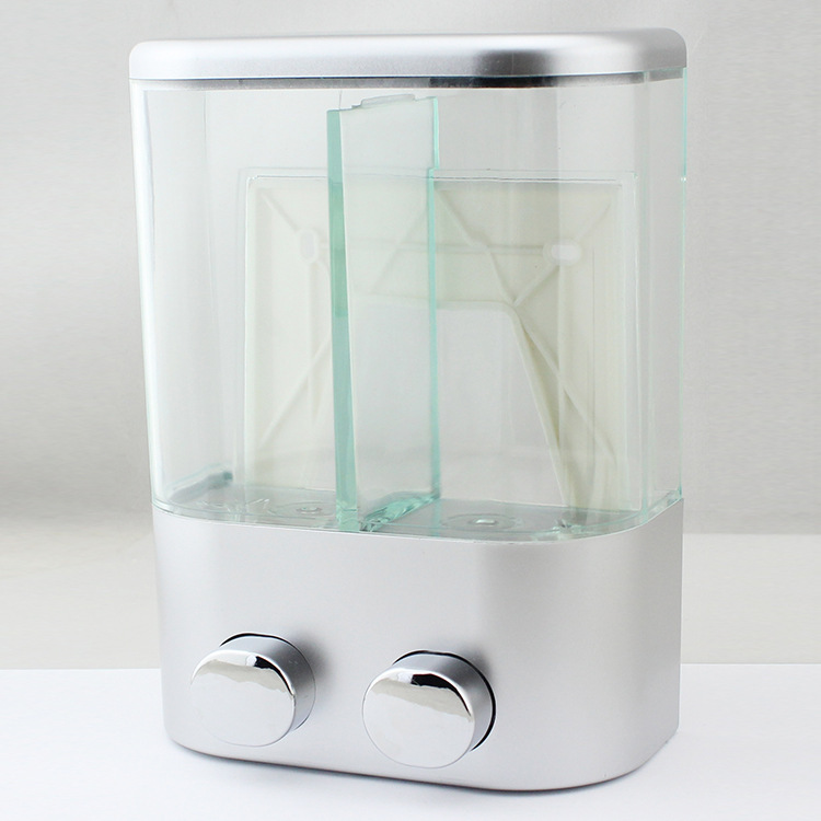 厂家专业生产 家用按压式透明皂液器 洗发水盒子 批发走量