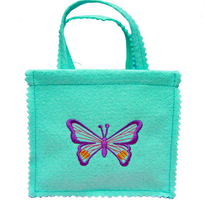 工厂直销时尚环保礼品袋收纳袋手提包DIY包包 绣花包收纳包可定制|ms