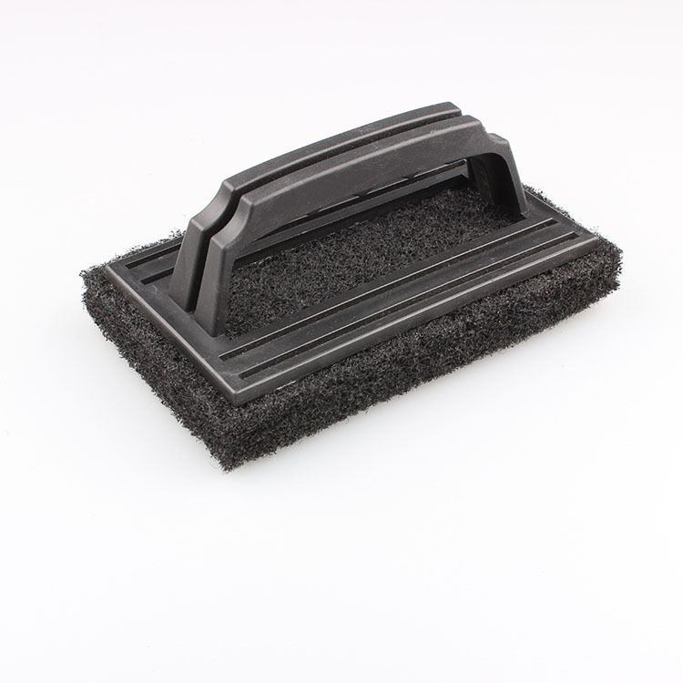 Suministro directo de fábrica barbacoa cepillo de limpieza esponja estropajo cepillo de piscina con mango barbacoa cepillo herramienta de limpieza