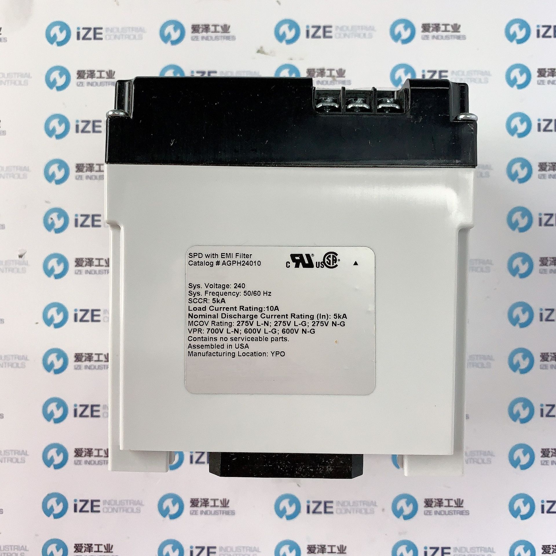 Cutler-Hammer电涌AGPH24010爱泽工业供应