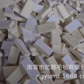 各种规格羊毛毡条    羊毛毡块