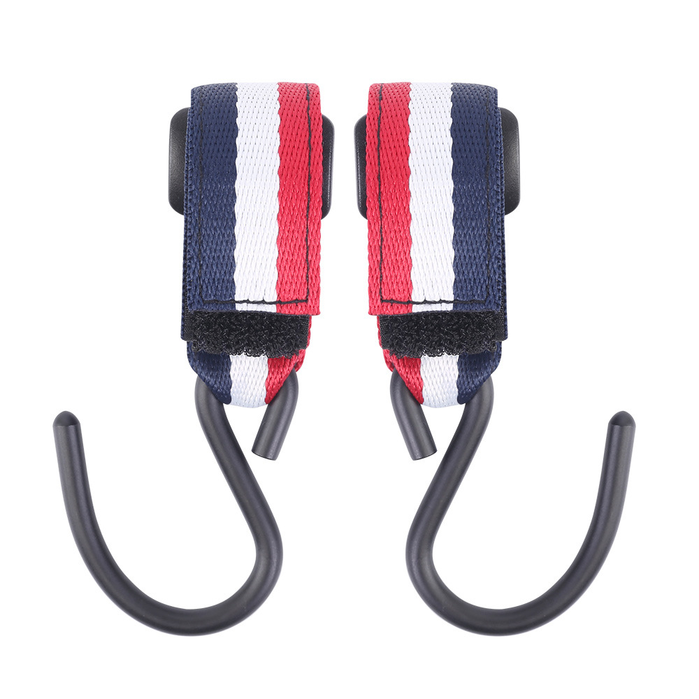 厂家直销 婴儿车挂钩金属配件多功能坚固铝合金挂钩跨境电商2支装