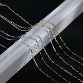 诗尚S925银项链批十字森系超仙气质加尾链简约单链配链首饰品