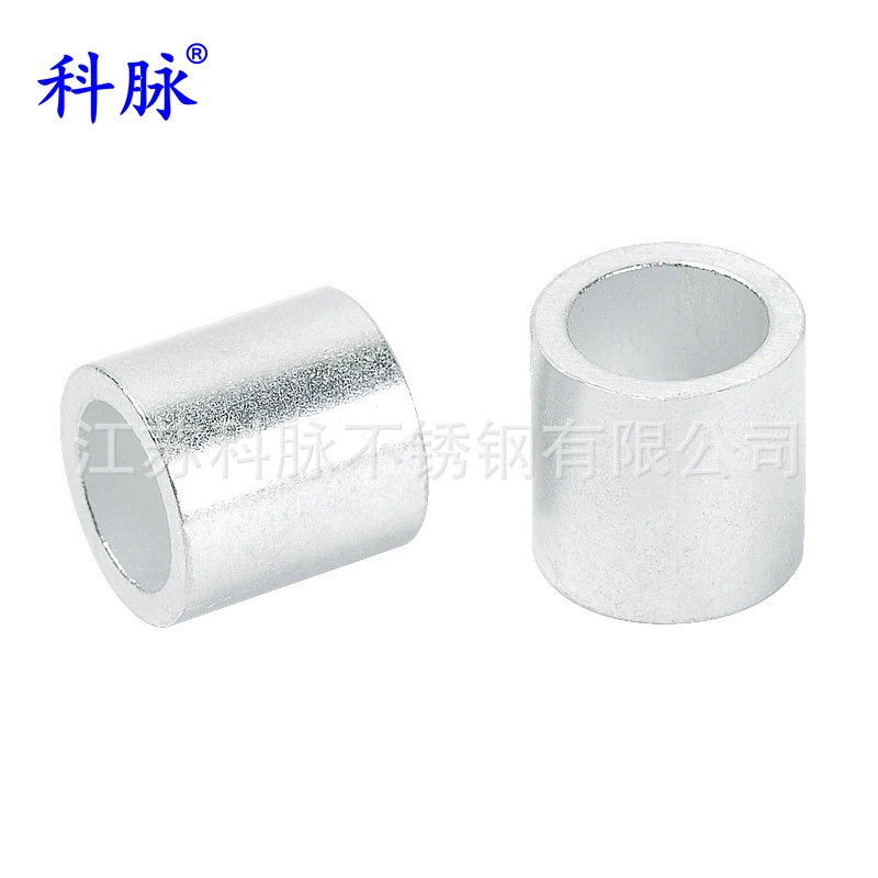 О продукте: Тонкостенный круглый алюминиевый рукав Круглый алюминиевый патрон Алюминиевая пряжка с одним отверстием Проволочный трос Алюминиевый рукав Рыбная леска Алюминиевый патрон