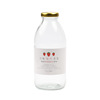 [Bridge 3601] Korean strawberry beef milk bottle milk past tea drink, fruits and vegetable glass seal bottle support