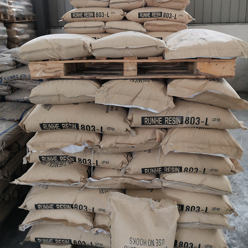 厂家供应润禾803L树脂高软点附着力好萜烯酚树脂墨涂料胶粘剂用品