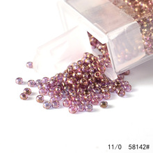 PRECIOA�ݿ˽��ڲ�������11/0͸��Բ���ֹ�DIY��Ʒ����ɢ��10gƿ