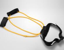 热销阻力带定制亚马逊弹力健身绳乳胶腿部力量训练肌肉拉力器