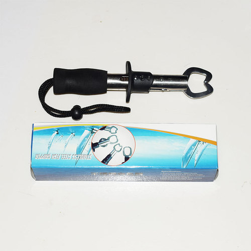 Stainless steel fish control device with weighing fish clamp, fish mouth pliers, fish control pliers, Luya fish mouth clamp, fish lifting fishing tools, fishing gear