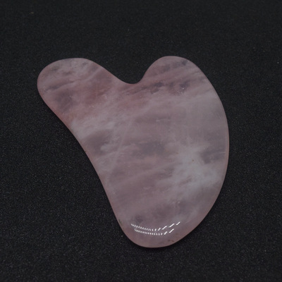 direct deal Shelf Natural Rose Quartz Green Aventurine Scraping board Strawberry Crystal Sheep Horn heart-shaped