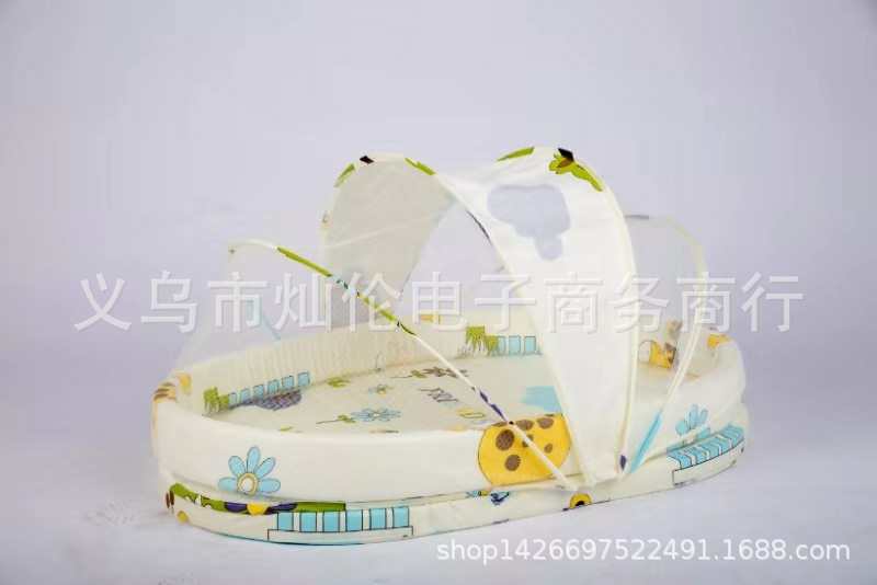 婴儿安全睡床儿童蚊帐宝宝床中床睡垫BABA NET|ru