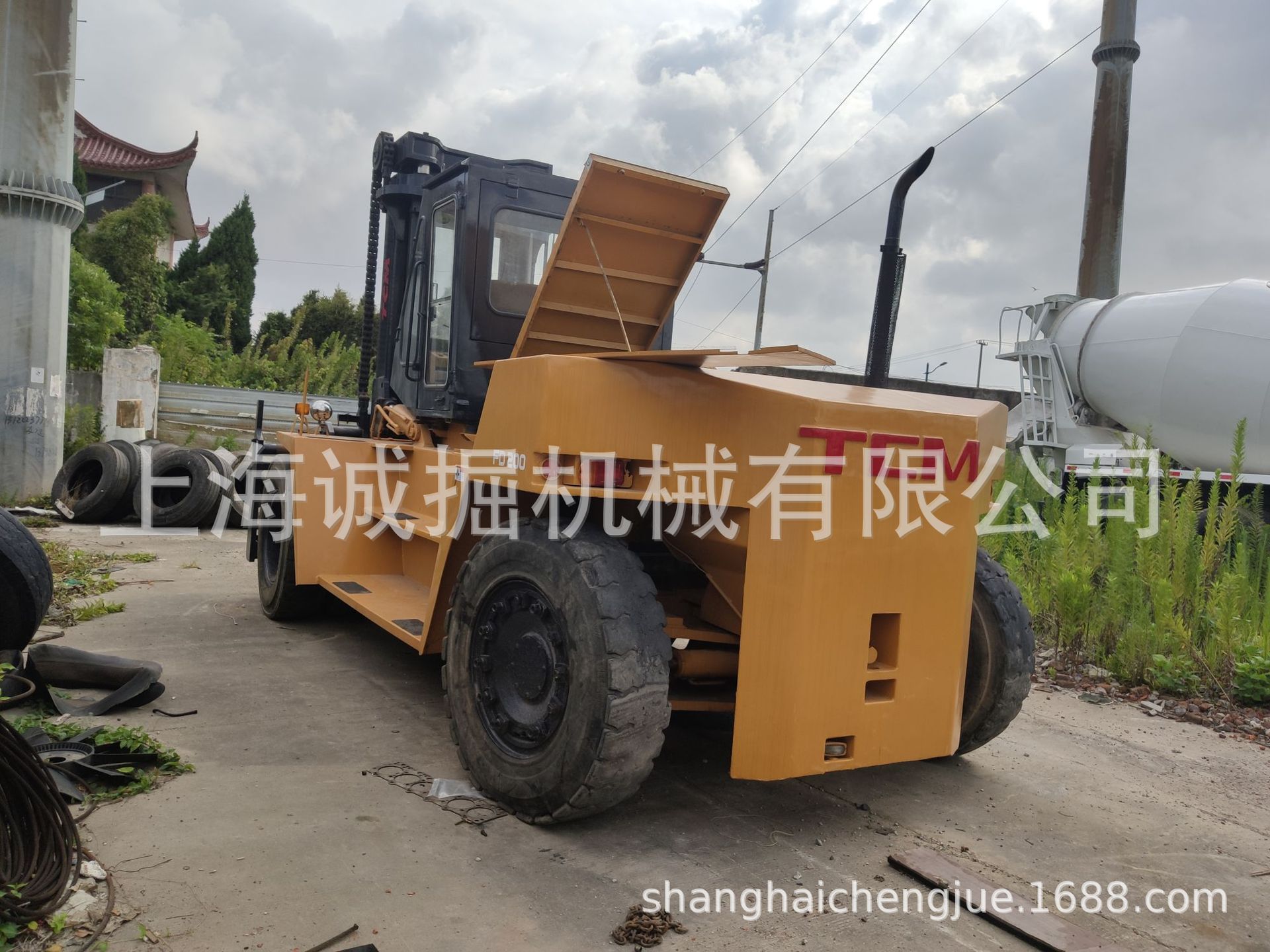 出售二手TCM叉车,TCM20吨叉车，20吨叉车