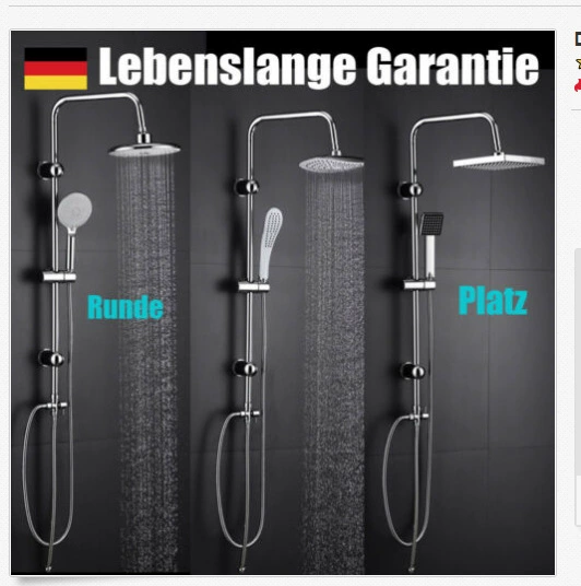 Смеситель для внешней торговли с горячим взрывом, верхний душ с распылителем