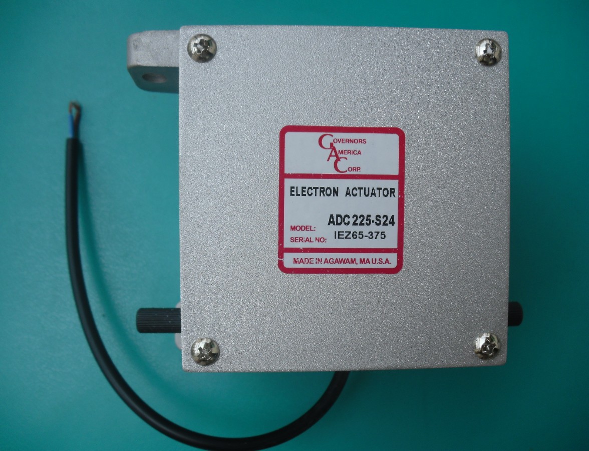 GAC发电机组电动执行机构ELECTRIC ACTUATOR电磁开关ADC225S-24