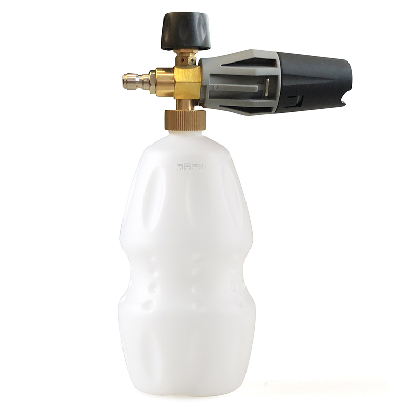 跨境出口新款升级高压泡沫喷壶全铜配件PA发泡壶 1/4快接台州喷壶
