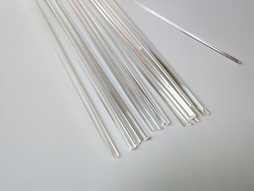 3x3亞克力三角條 壓克力三角條 有機玻璃三角條 亞克力條 有機條