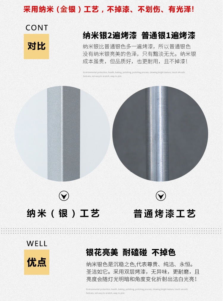 服装店展示架落地式