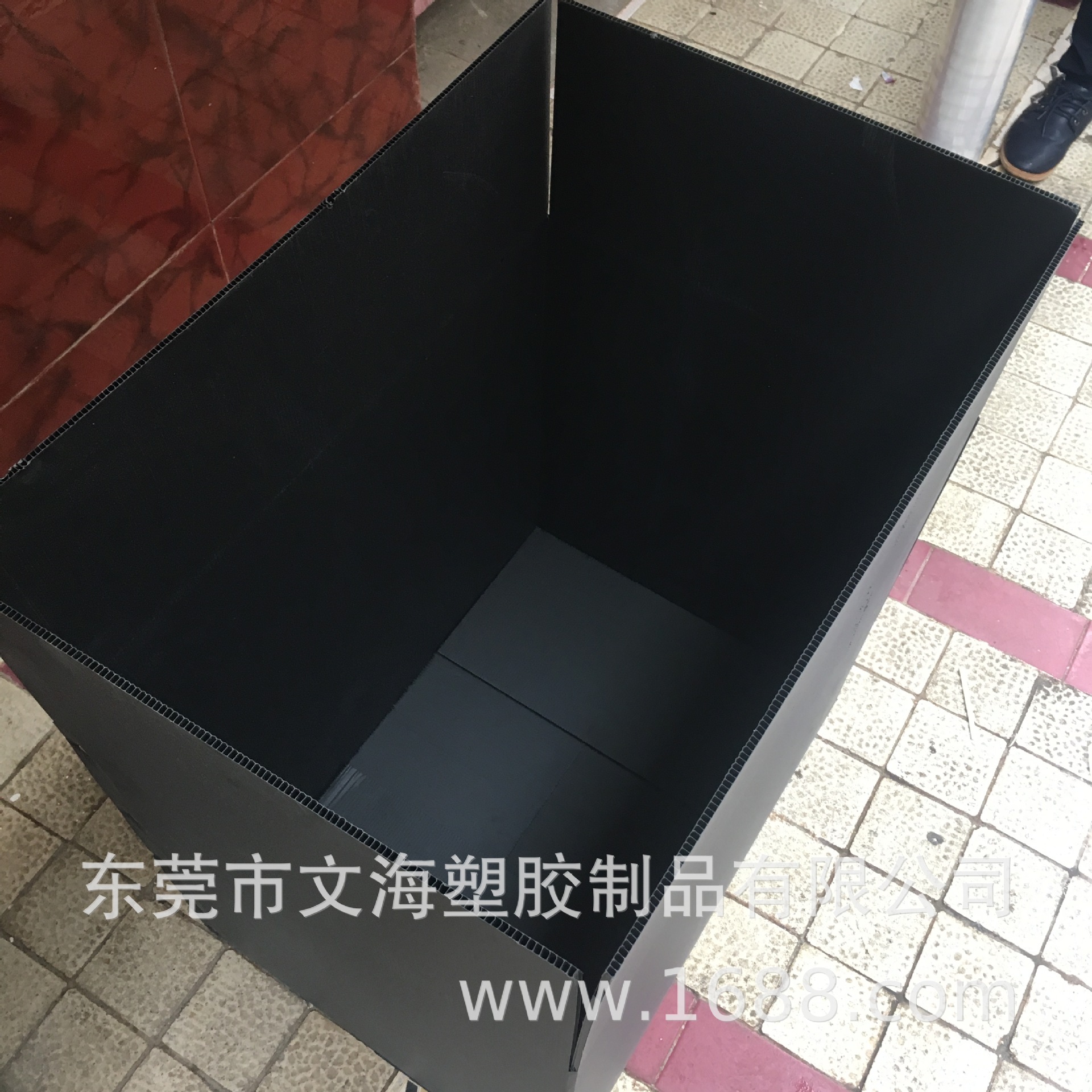 中空板塑料纸箱 PP防静电箱 车间运输中转箱 折叠式万通板收纳箱