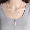 Fashionable retro accessory, brand necklace, European style, simple and elegant design