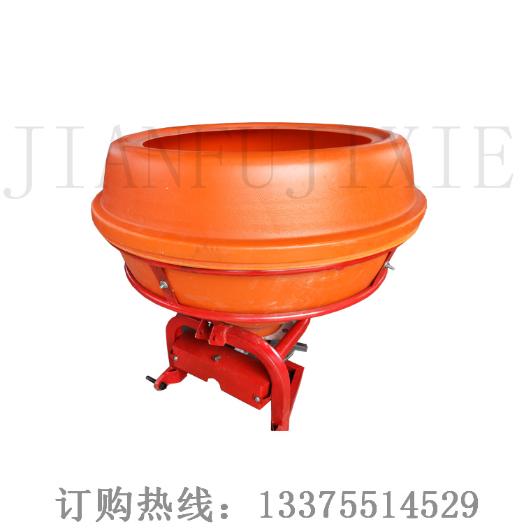 四轮拖拉机带施肥机施肥器塑料桶带搅拌撒肥机肥料桶撒播机撒肥机