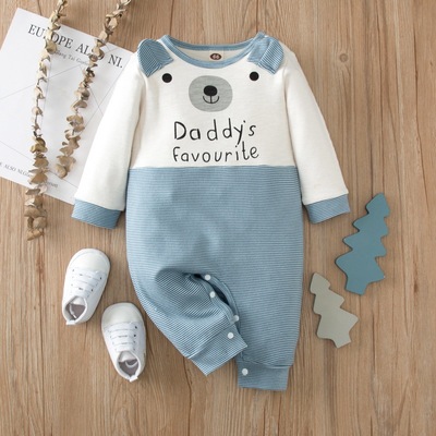 2021 new ins popular spring Amazon express Tongbao baoha baby Jumpsuit baby