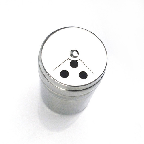 Wholesale stainless steel barbecue seasoning jar seasoning pepper chili powder jar cumin seasoning powder bottle toothpick bottle pepper bottle